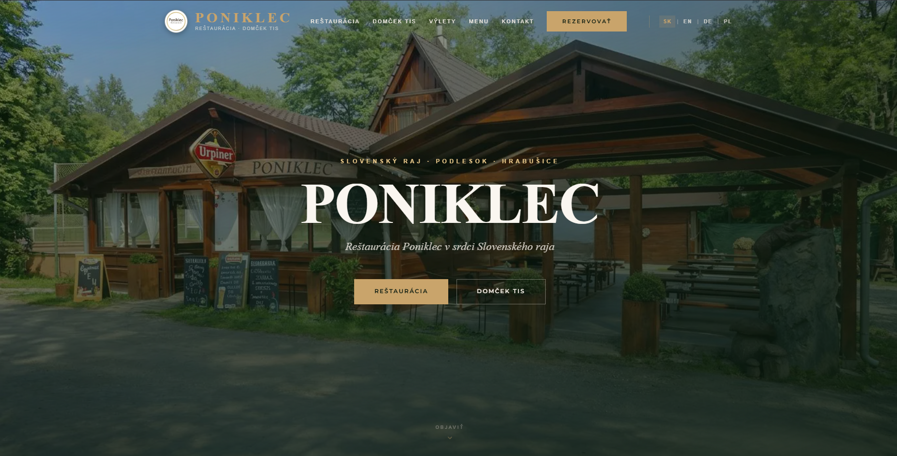 Reštaurácia Poniklec